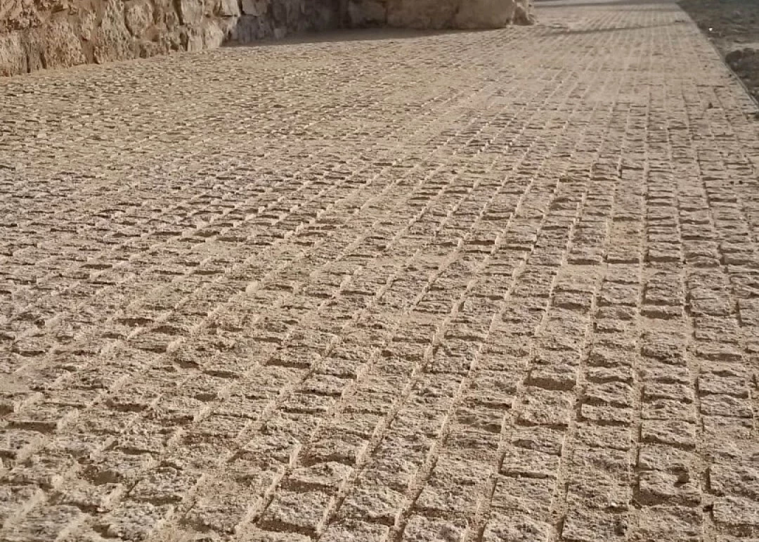 Paving of the Arab Wall of Madrid